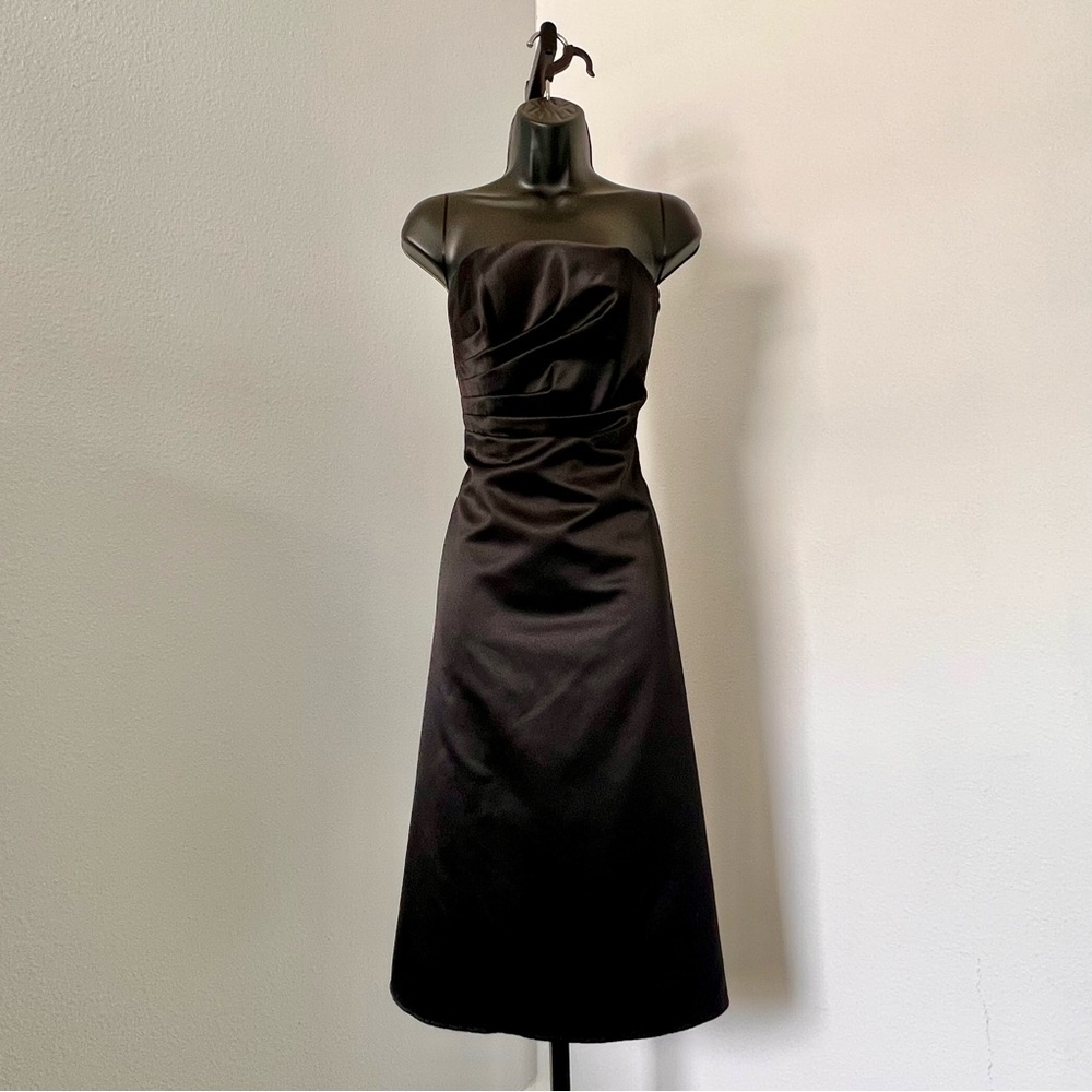 Classic Strapless Black Dress